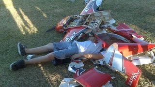 Horrific Fatal RC Plane Crash at SPCA Flying Field  INTO CROWD [upl. by Leirad]