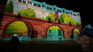 video mapping navidad 2023 [upl. by Mella]