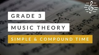 Grade 3 Music Theory  Simple amp Compound Time Signatures [upl. by Bryon547]