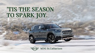 Tis The Season To Spark Joy  MINI St Catharines [upl. by Yttik]