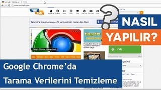 Google Chromeda Tarama Verileri Nasıl Temizlenir [upl. by Oinotnaocram711]