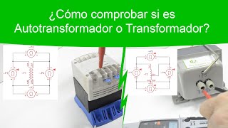 ¿Cómo comprobar si es autotransformador o Transformador [upl. by Yorel385]