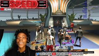 IShowSpeed Vs Power DF 500 POT WAGER RIGHT NOW  NBA 2K22 LIVE STREAM NOW [upl. by Pittel]