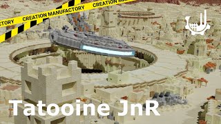 TATOOINE  Star Wars  Minecraft JnR Map [upl. by Dikmen614]