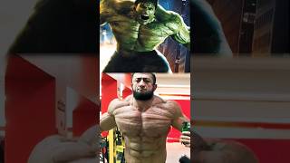 Real Hulk ILYAS KHAN  bodybuilding gym chest fitness hulk trending ytshorts shorts [upl. by Constanta]