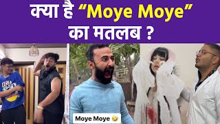 What Is Moye Moye Moye Moye Ka Matlab Kya Hai  Moye Moye Meaning in Hindi  Moye Moye Real Story [upl. by Adekahs]