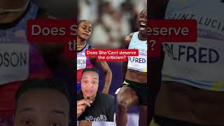 Drama Unfolds ShaCarri Richardsons Chaotic 100m Run [upl. by Melessa]