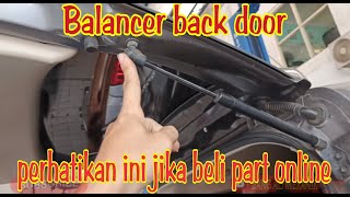 PEMASANGAN BALANCER BACK DOOR [upl. by Clari378]