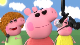 When Peppa Pig Makes A Rap Song Animated Movie [upl. by Merce]