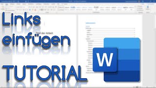 Links einfügen und bearbeiten  Word Online Tutorial [upl. by Oiracam]