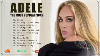 ADELE Best Playlist  ADELE Audio Tracks  ADELE Popular Playlist [upl. by Vidal]