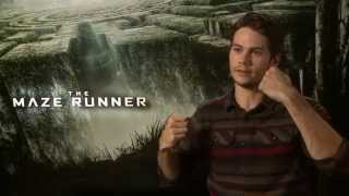 The Maze Runner  Dylan OBrien interview  Empire Magazine [upl. by Alrak]