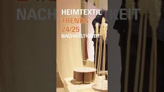 Heimtextil 2024 Trend DE [upl. by Porche]