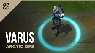 League of Legends PROJECT Varus OPGG Skin Review [upl. by Asir]