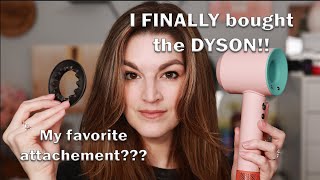 NEW Dyson Hair Dryer COLORS  Plus my favorite attachment for the Dyson Hair Dryer [upl. by Nede]