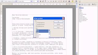 zaawansowane numerowanie stron openoffice writer [upl. by Ahtaga]