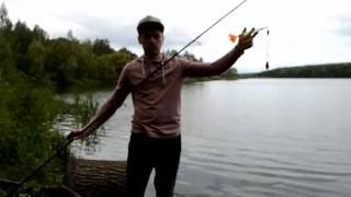 Тест фишинг Daiwa BLACK WIDOW 13quot 35lb бросок за 120м [upl. by Nylirret356]