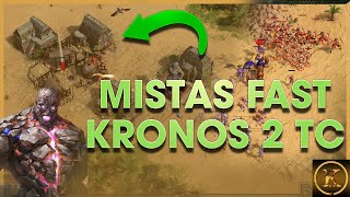 Kronos 2 TC Fast Heroic Guide  Mista VS DIVINE APT  Age of Mythology Retold Pros [upl. by Aonehc]