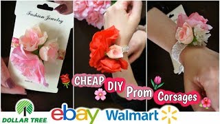 Easy amp Cheap DIY Corsages 3 Different ways [upl. by Corliss]