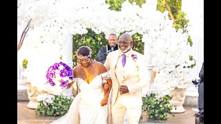 Annette amp Rickey Grants Wedding Day Edited Video [upl. by Betti]