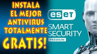 NO PAGUES POR UN ANTIVIRUS LICENCIA 100 LEGAL ESET SMART SECURITY PREMIUM  GRATIS DE POR VIDA [upl. by Whitman]