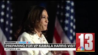 Excitement builds for Vice President Kamala Harris Pittsfield visit [upl. by Bolten928]