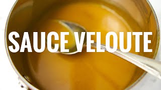 Sauce Velouté with Derivatives  Five Mother Sauces [upl. by Sucramed]