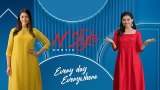 NStyle Kurtis  Elevating Everyday Elegance  Stylish Ethnic Wear by NStyle Homewear [upl. by Felice]