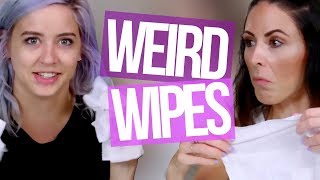 8 Weird Wipes Beauty Break [upl. by Ahsaetal]