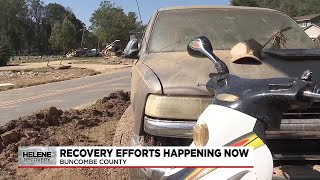 Recovery efforts continue in Buncombe County with many still unaccounted for [upl. by Hodgkinson]