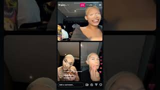 Khianna Zymba Myx Chanel Versex Lady Morgana Popstar Bench  Instagram Live 102724 [upl. by Eadrahc]