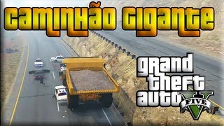 GTA V  Caminhão GIGANTE  Localização  GTA 5 Português PTBR [upl. by Scurlock137]