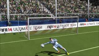 Fifa 14  Online Goalkeeper Saves  1 [upl. by Iorgos652]