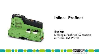 How to set up an Inline Profinet bus coupler at Siemens TIA Portal [upl. by Shaughnessy]