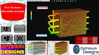 SolidWorks Tutorial Heat Exchanger simulation in solidworkstutorial drawing tips [upl. by Ditmore57]