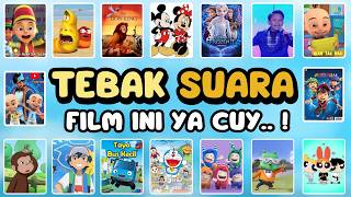 TEBAK SUARA FILM KARTUN INI CUY frozen powerpuf upin dan ipin doraemon boboiboy larva pokemon [upl. by Essa]