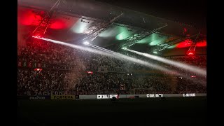 Atmosfera i doping na meczu Legii z GKSem [upl. by Attiuqahs323]