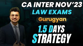 Law  15 Days Strategy  CA Amit Mahajan [upl. by Frentz62]