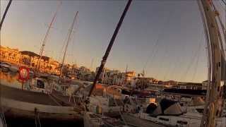 SAILING THE STRAIT GIBRALTAR part 1 [upl. by Naji]