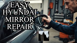 Hyundai Genesis Side Mirror Repair  A How To Guide [upl. by Consalve]