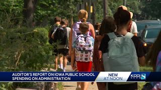 Rob Sand releases report on Iowa public schools administrative spending [upl. by Aicena]