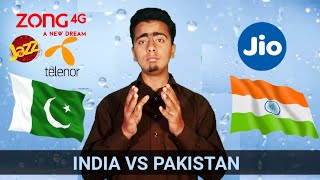 Indian jio VS Pakistani telecom companies comparison [upl. by Grimona]