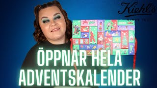 ÖPPNAR KIEHLS ADVENTSKALENDER 2021 [upl. by Leboff292]