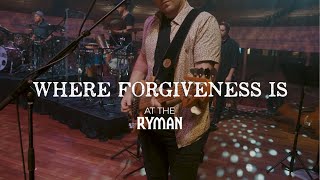 Sidewalk Prophets  Where Forgiveness Is Live From The Ryman [upl. by Premer94]