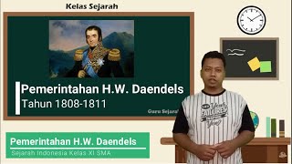 Pemerintahan Daendels Tahun 18081811 [upl. by Aidnic]