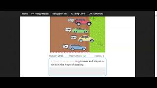 Typing Game TypeRacer  Type Racer [upl. by Caren702]