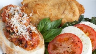 Chicken Parmesan Kutuleeti Digaag دجاج بجبن البارميزان [upl. by Aivila]