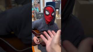 SpiderMan Theme Song with a guest appearance by SpiderMan himself [upl. by Liamsi121]