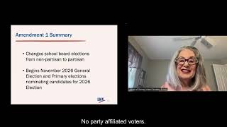 Floridas 6 Ballot Amendments Explained 2024  League of Women Voters [upl. by Naryb328]