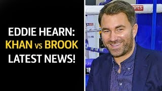 Eddie Hearn on Amir Khan vs Kell Brook FINALLY [upl. by Addis]